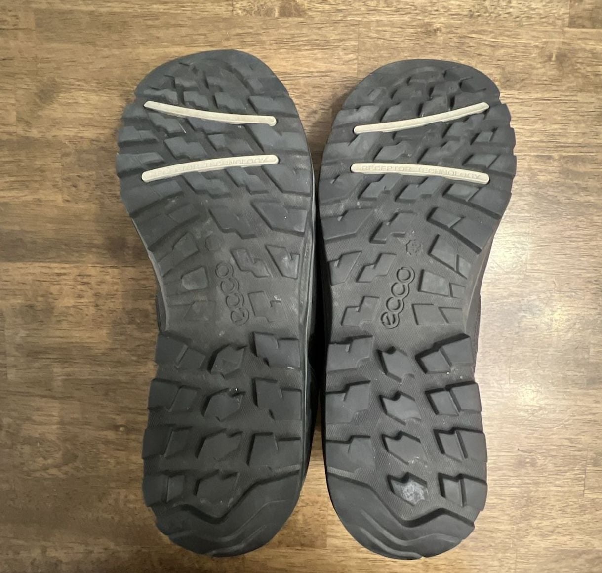 Ecco Offroad Waterproof Hiking Shoes Gray Gore-Tex 9.5/10 43 euro 10
