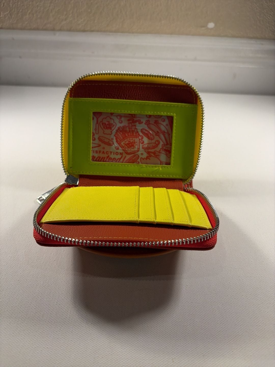 Loungefly Nickelodeon SpongeBob Plankton Krabby Patty Zip Around Wallet 6