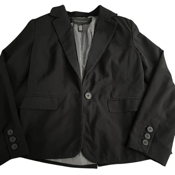 Apostrophe Blazer Size 4 Black