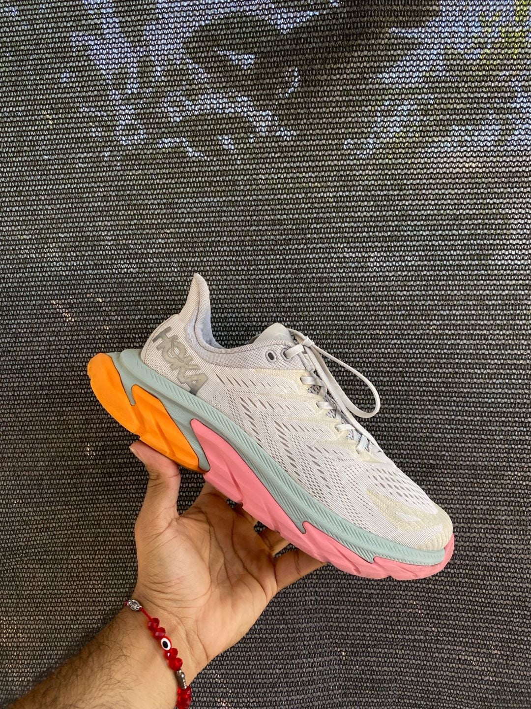 HOKA Clifton Edge Nimbus Cloud Lunar Rock 2