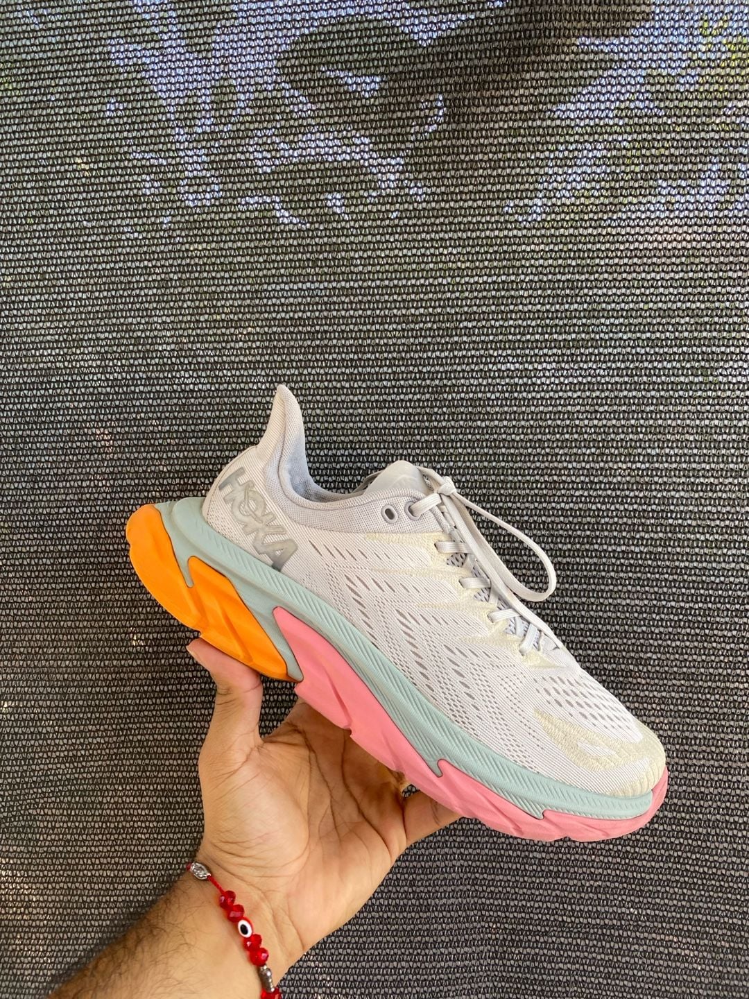 HOKA Clifton Edge Nimbus Cloud Lunar Rock 7