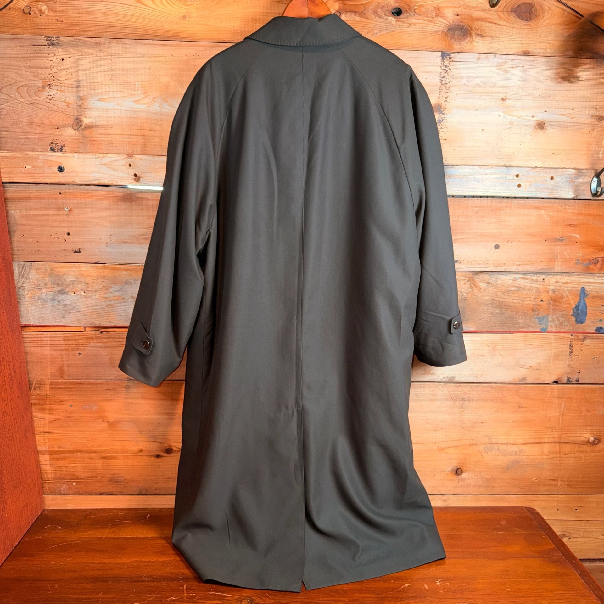 Sanyo Trench Coat Size R42 Green Breath Thermo 2
