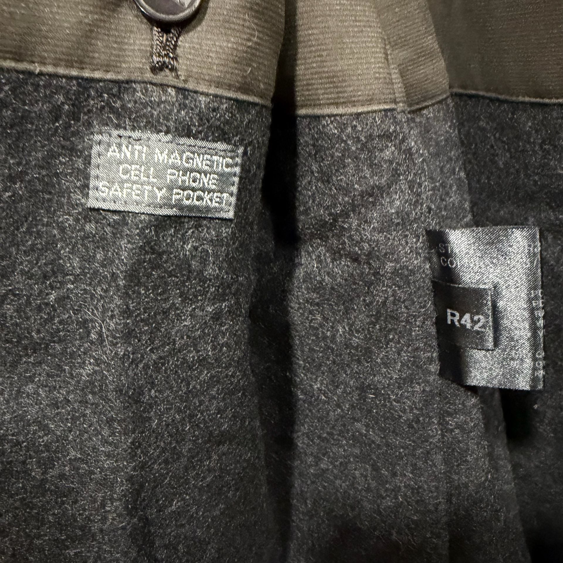 Sanyo Trench Coat Size R42 Green Breath Thermo 3