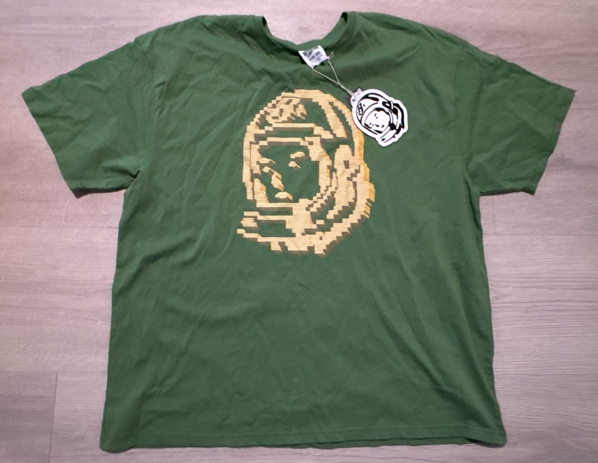 Billionaire Boys Club BB Dimensions T-Shirt Size XXL Green Astronaut Logo 2