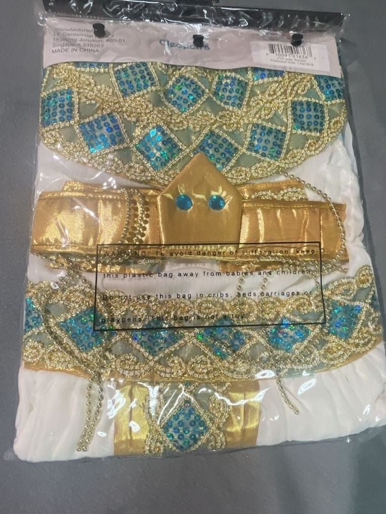 Palamon Cleopatra Costume Medium 8-10 Egyptian Queen 4