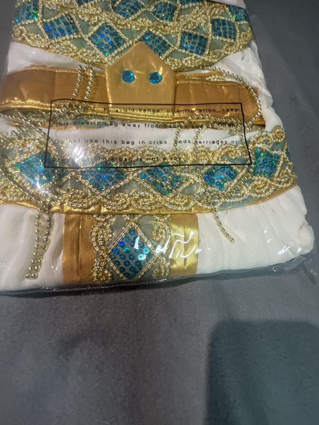 Palamon Cleopatra Costume Medium 8-10 Egyptian Queen 6