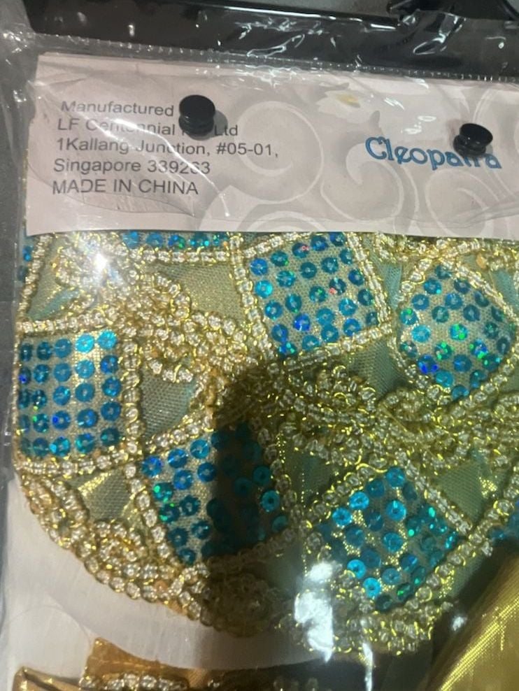 Palamon Cleopatra Costume Medium 8-10 Egyptian Queen 5