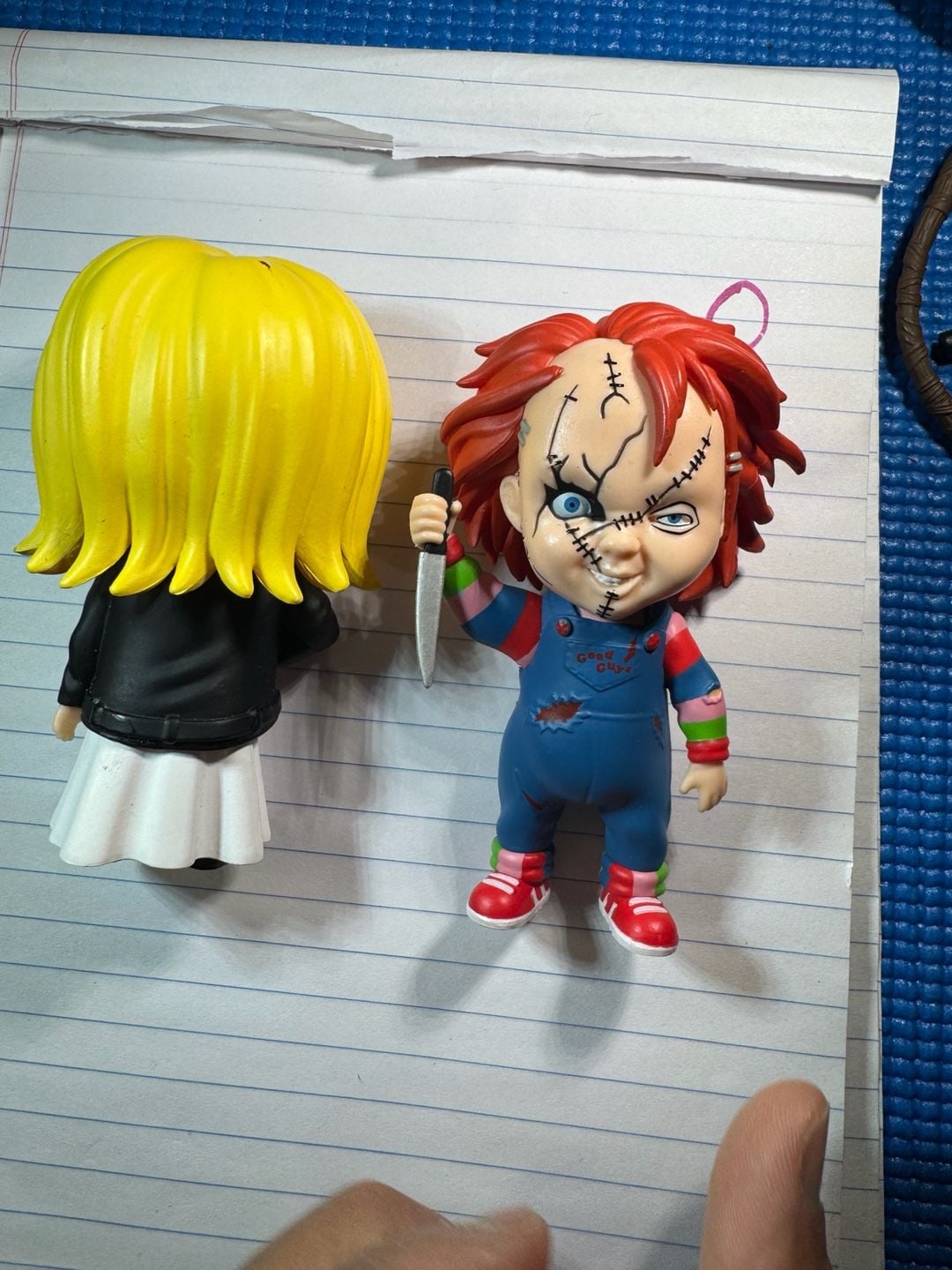 CultureFly Chucky and Tiffany Vinyl Figure Set 4.5 Inch Horror Collectible 2