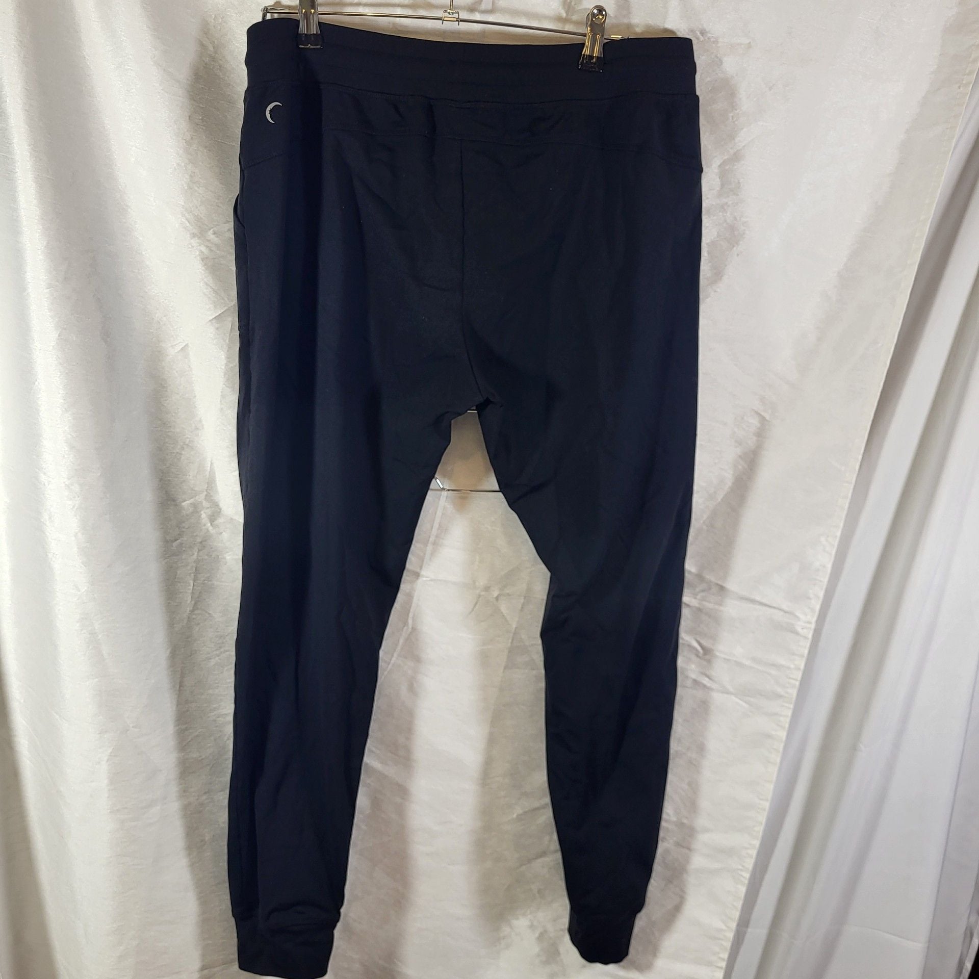Zyia Active Joggers Size XL Black Drawstring Athletic Lounge Pants 3