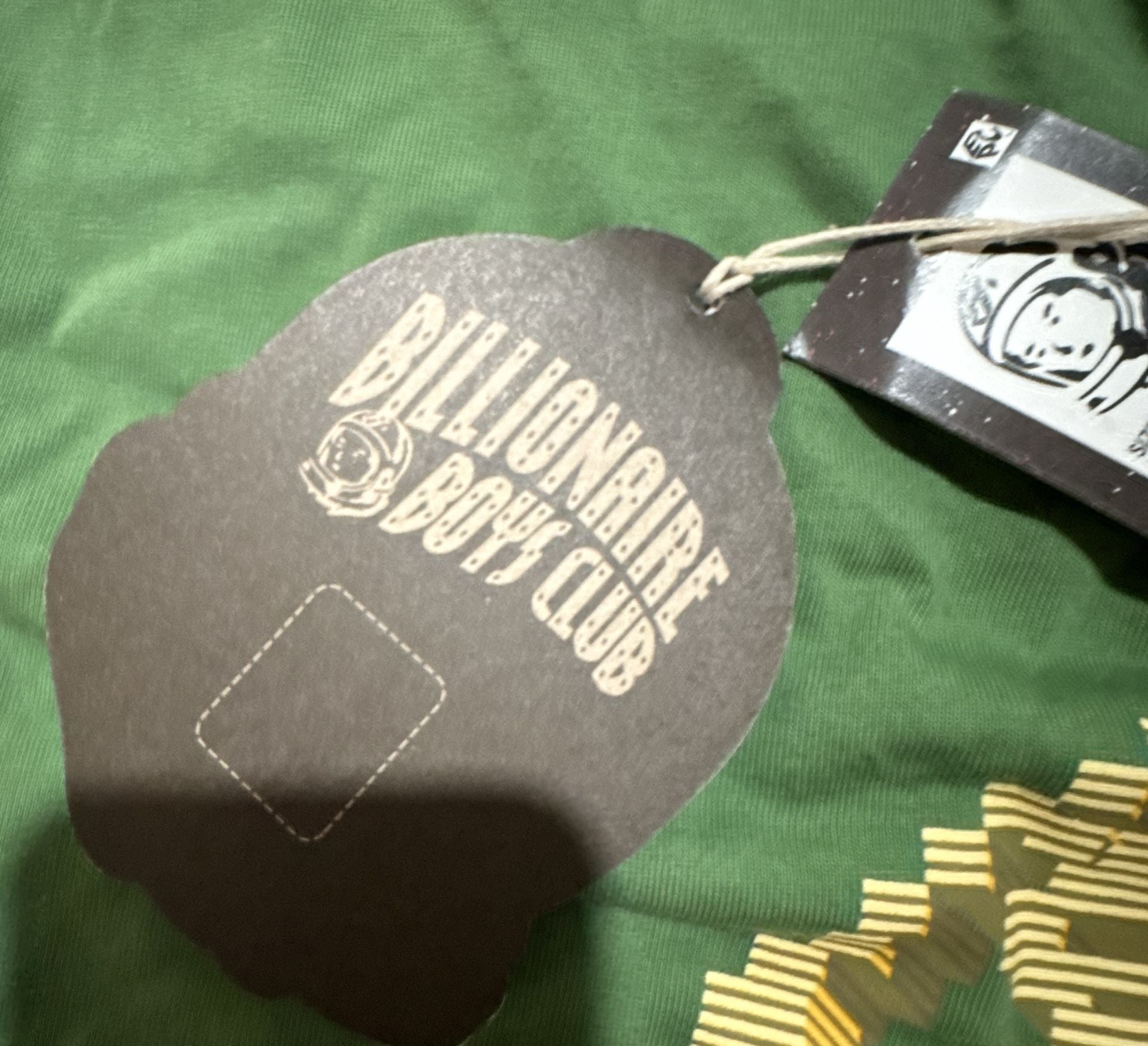 Billionaire Boys Club BB Dimensions T-Shirt Size XXL Green Astronaut Logo 6