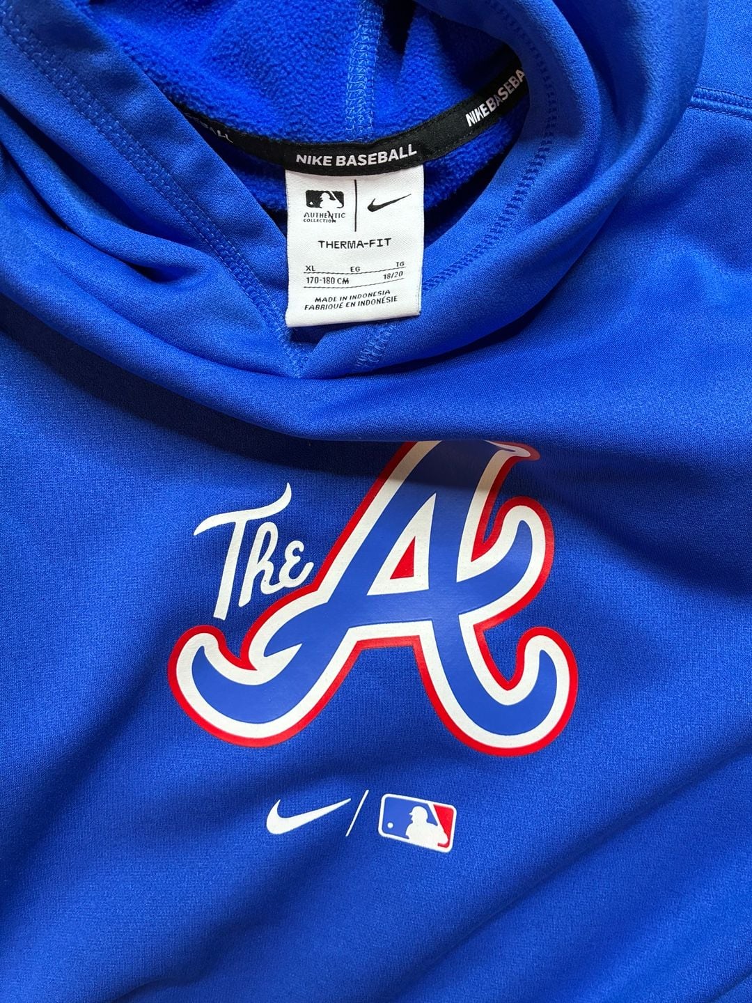 Atlanta Braves Nike City Connect Therma Hoodie - Mens, 3