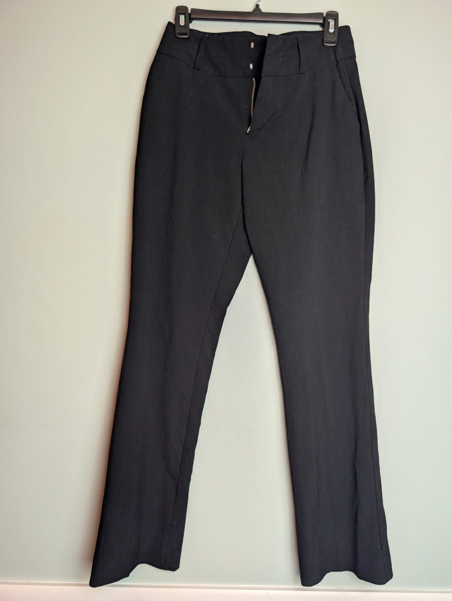 Oldmoneyaesthetic Tailored Maurices Black Dress Pants Career Trousers 2
