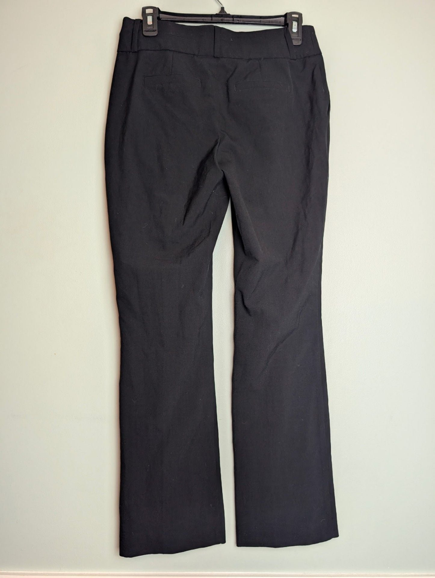 Oldmoneyaesthetic Tailored Maurices Black Dress Pants Career Trousers 4