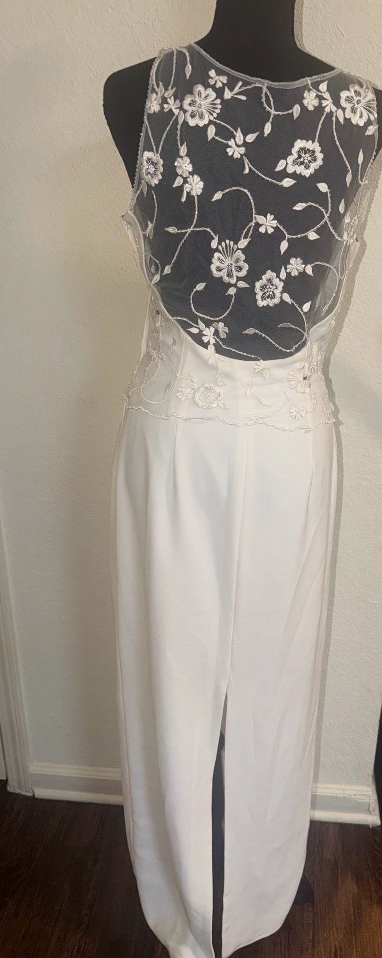 Elegante By Mon Cheri Wedding Dress White 4