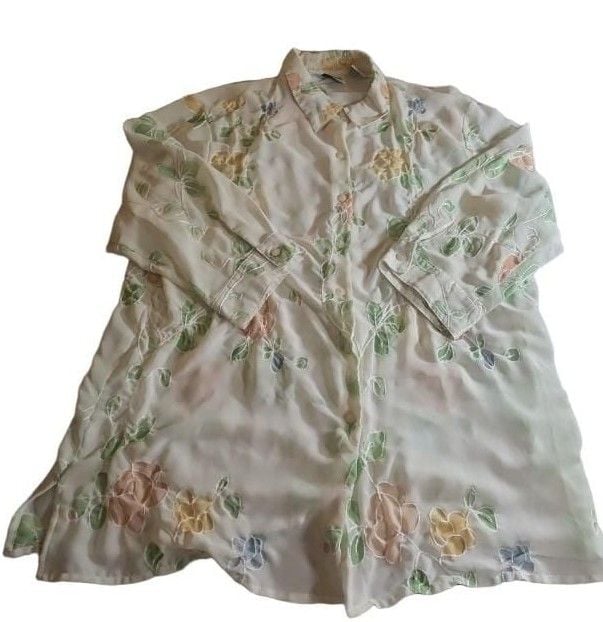 Bon Worth Floral Button Up Shirt 2