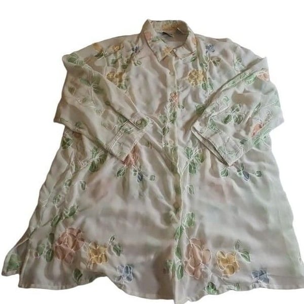 Bon Worth Floral Button Up Shirt