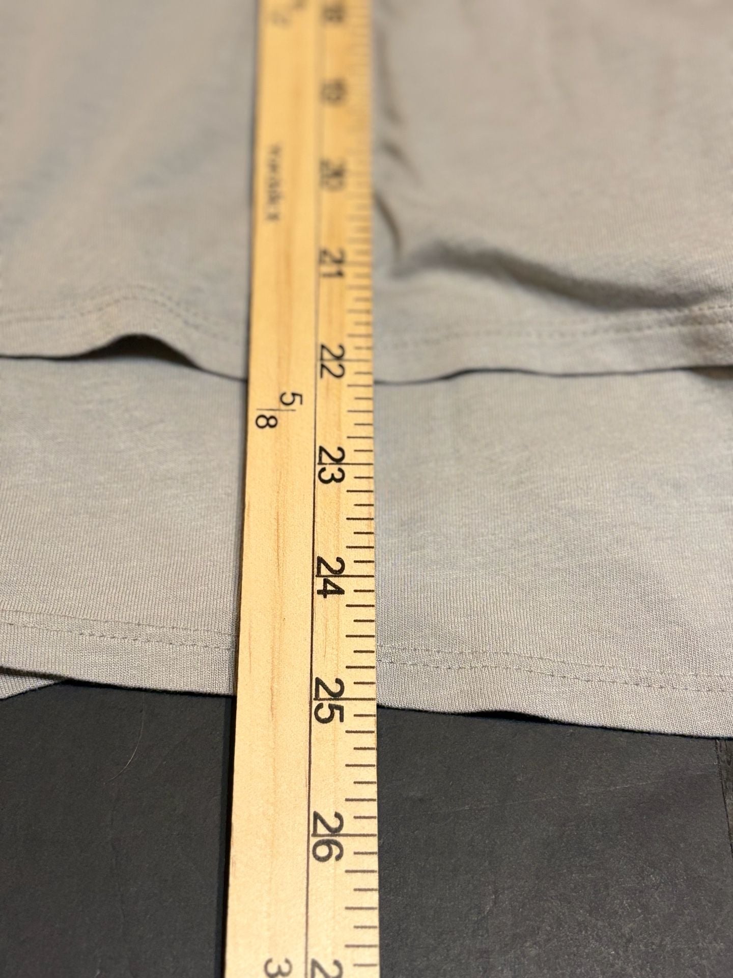 purejill Elliptical Layered Top Size S Gray Scoop Neck 3/4 Sleeve 8