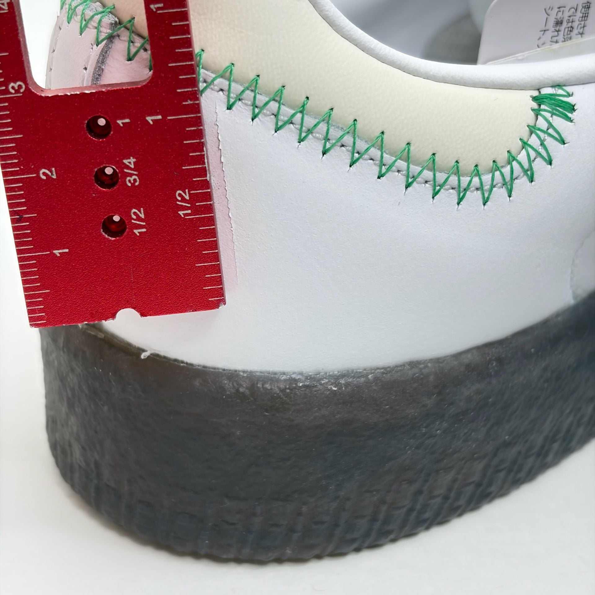 adidas Sambae IE9105 Women 9 White Green Gum New Tags Defect NWOB 9