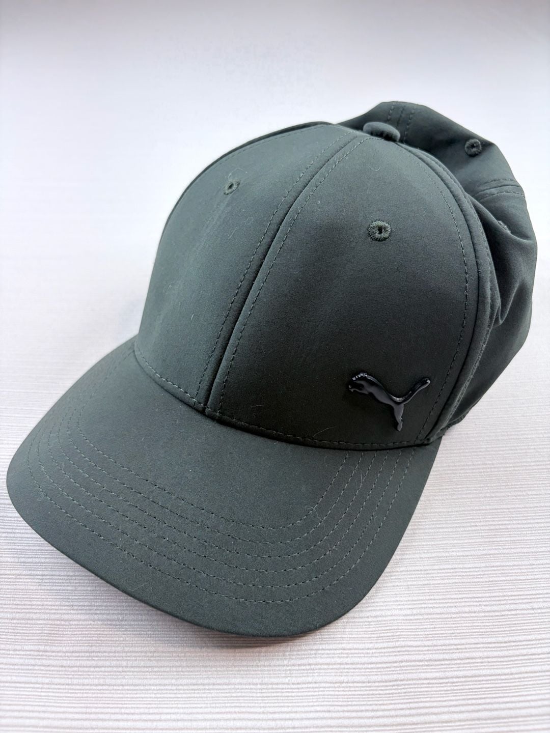 Puma Metal Cat Baseball Cap Size L/XL Green Stretch Fit 2