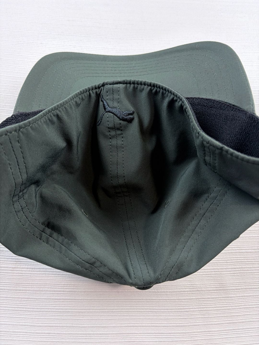 Puma Metal Cat Baseball Cap Size L/XL Green Stretch Fit 5