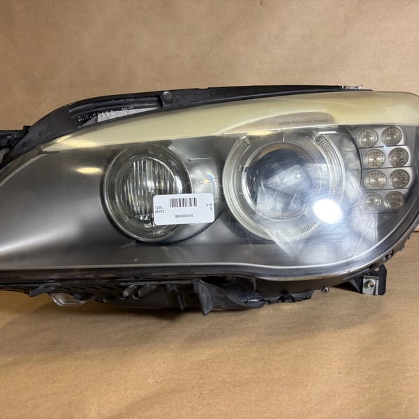 2012 BMW 740i F01 Left Driver Adaptive Xenon HID Headlight OEM 7182153 Tested