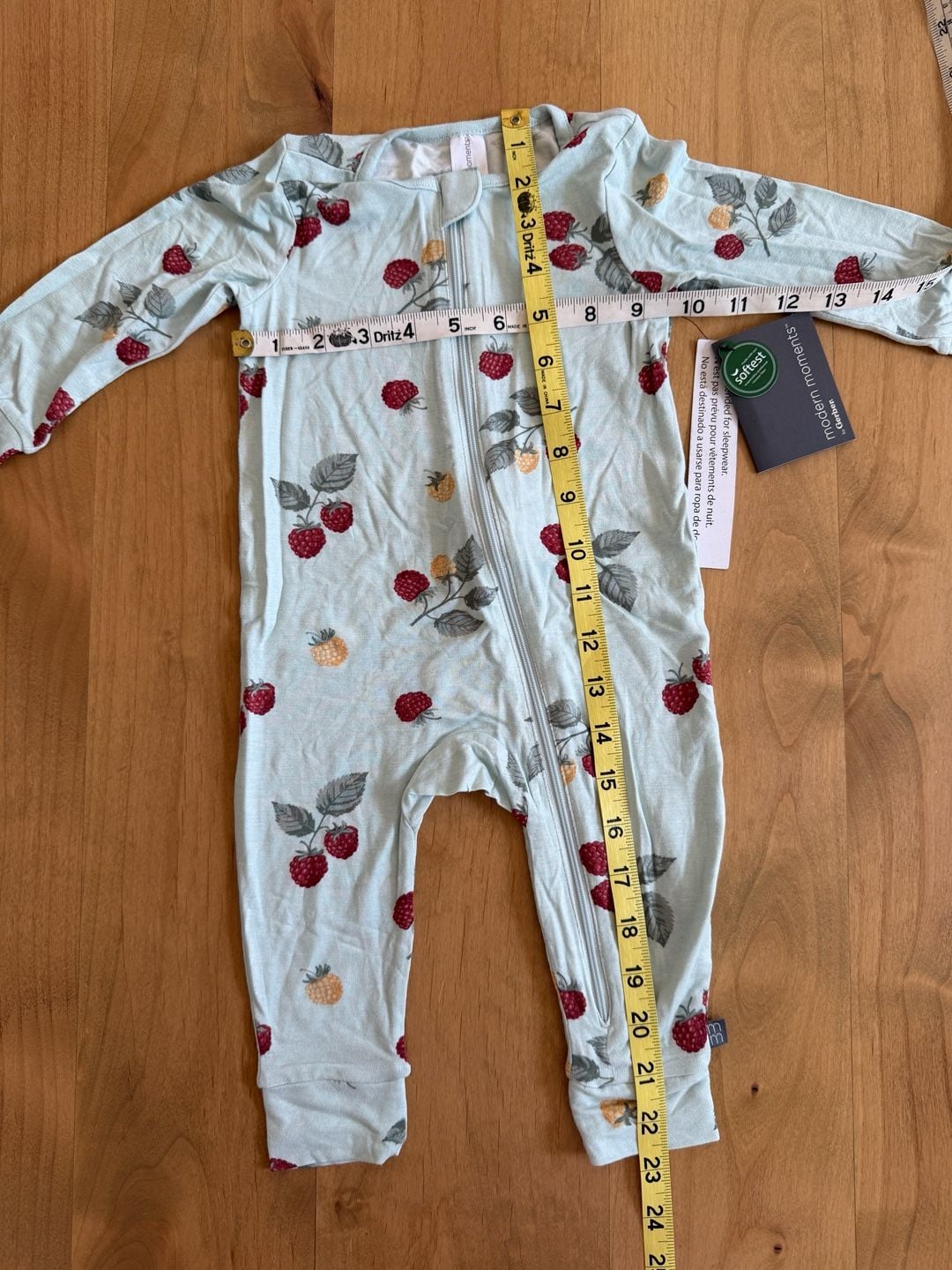 Modern Moments by Gerber Raspberry Sleep N Play Footed Pajama Size 12M 3