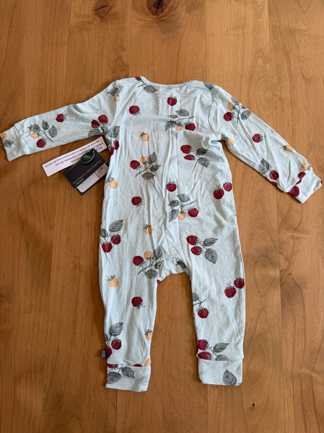 Modern Moments by Gerber Raspberry Sleep N Play Footed Pajama Size 12M 4