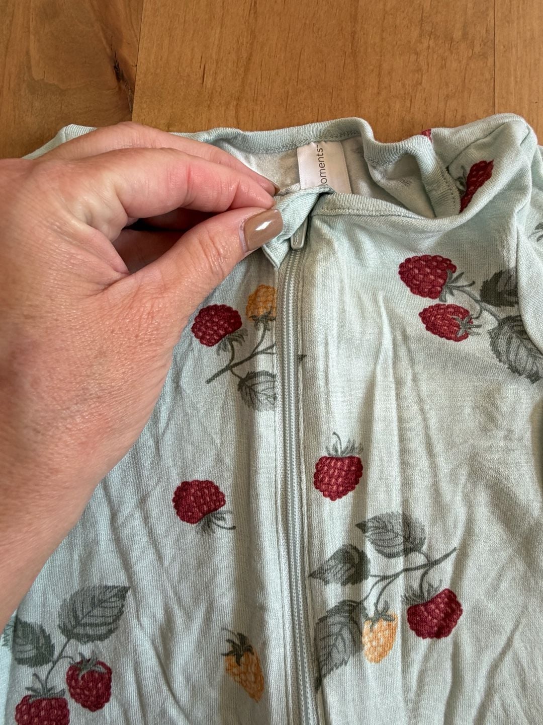 Modern Moments by Gerber Raspberry Sleep N Play Footed Pajama Size 12M 7