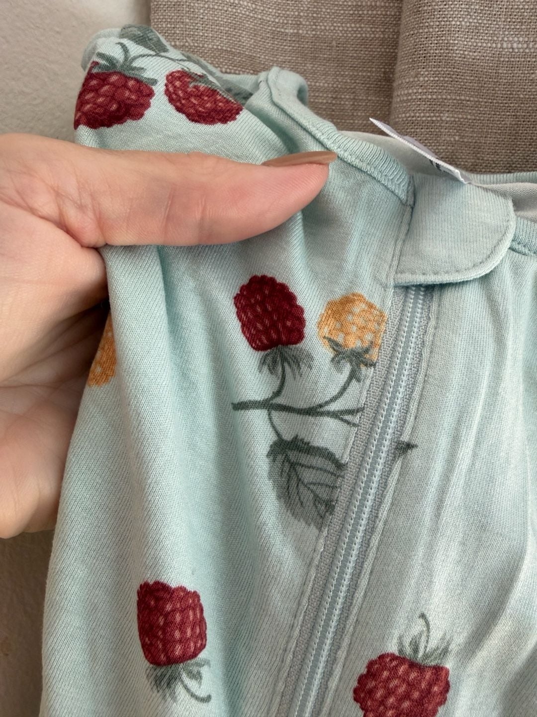 Modern Moments by Gerber Raspberry Sleep N Play Footed Pajama Size 12M 11