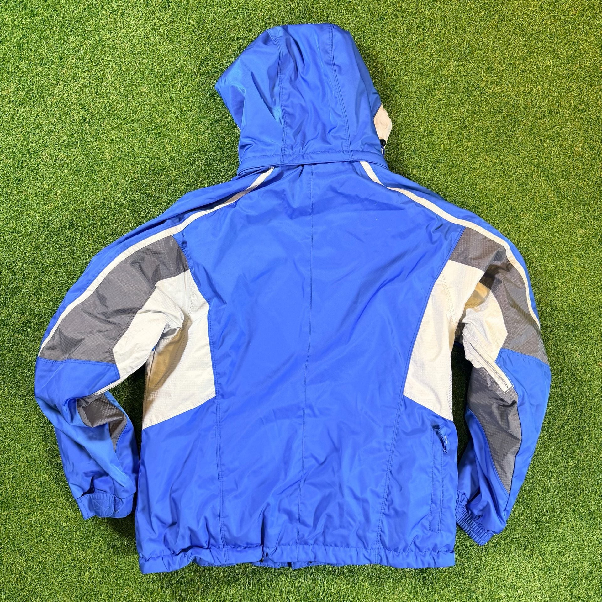 Phenix Ski Jacket Size US 10 Blue Winter Snowboard Hooded Coat 6