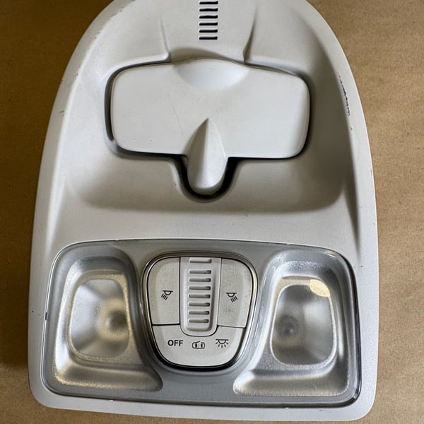 2014-2017 Fiat 500L Overhead Console Dome Light Mirror OEM 08926010