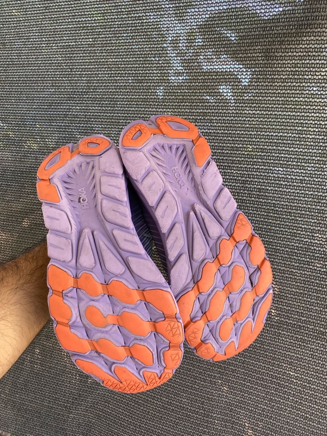 Hoka Rincon 3 Blue Glass Chalk Violet Running Shoes 7