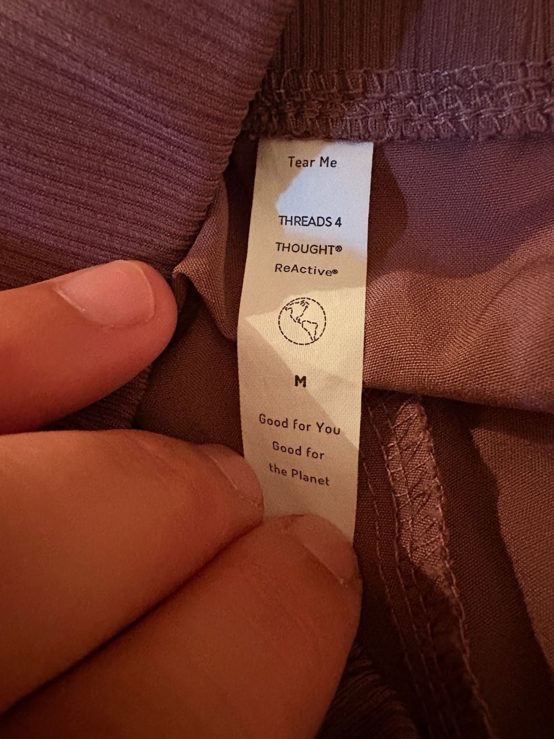 Threads 4 Thought Chantelle Performance Rib Mix Jogger Medium 6