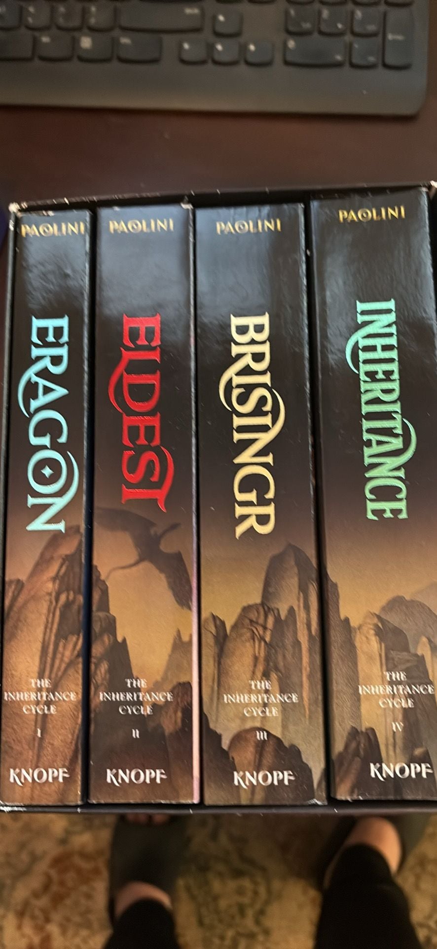 Christopher Paolini The Inheritance Cycle 4-Book Boxed Set Paperback 3