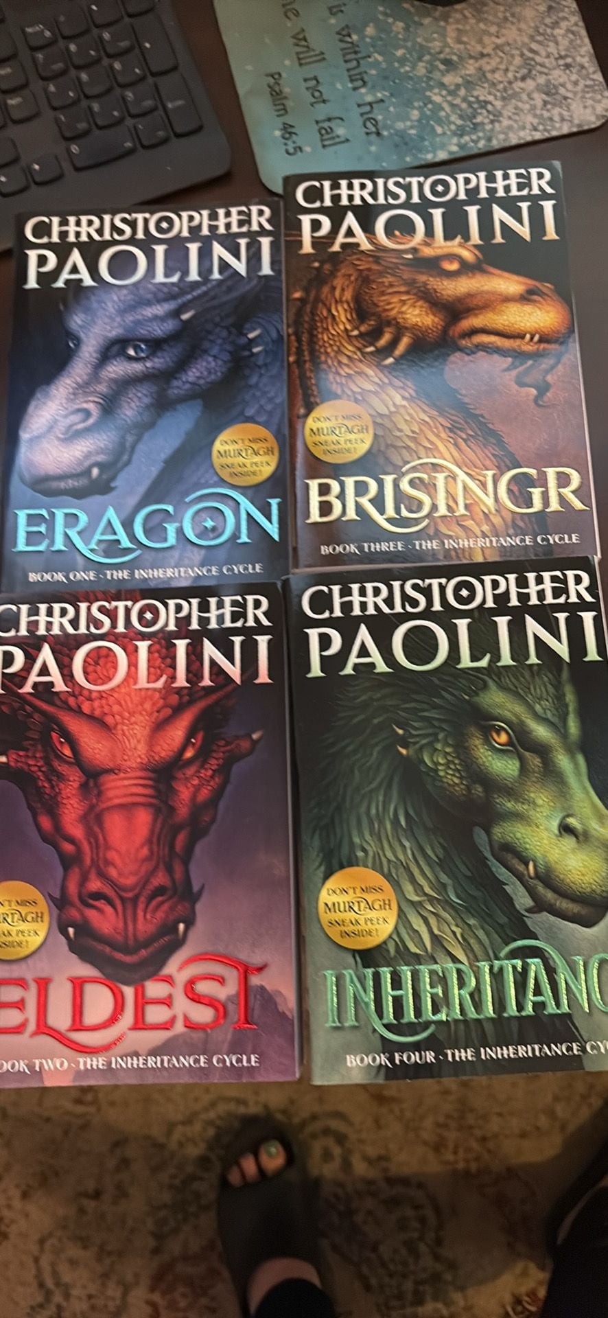 Christopher Paolini The Inheritance Cycle 4-Book Boxed Set Paperback 4
