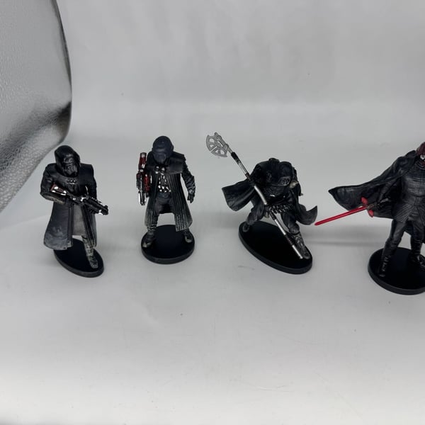 Star Wars The First Order Figurine Lot Set of 4 Cake Toppers PVC
