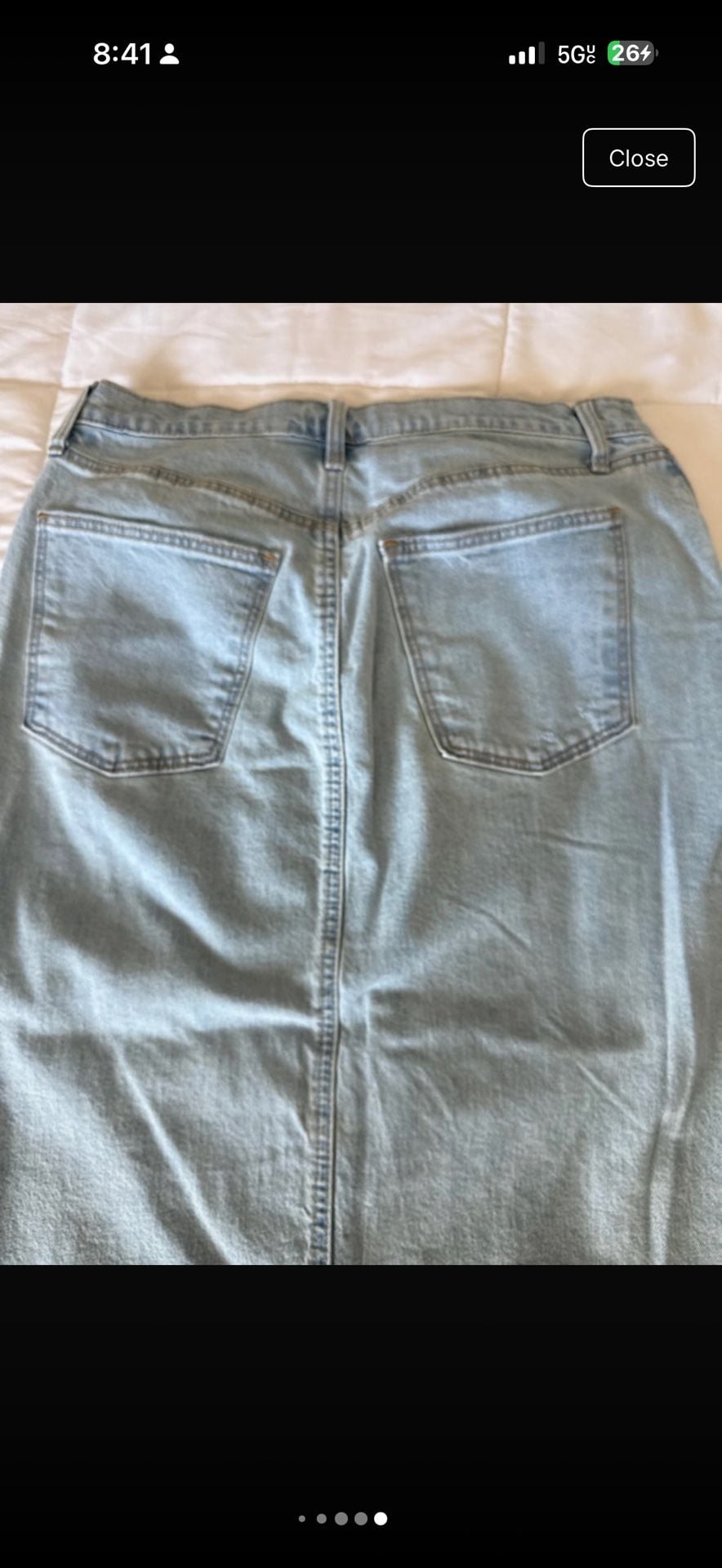 Universal Thread Denim Jeans Size 10 Light Wash 8