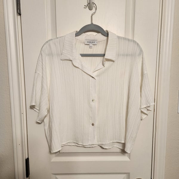 Gilli Button-Down Shirt Size M White