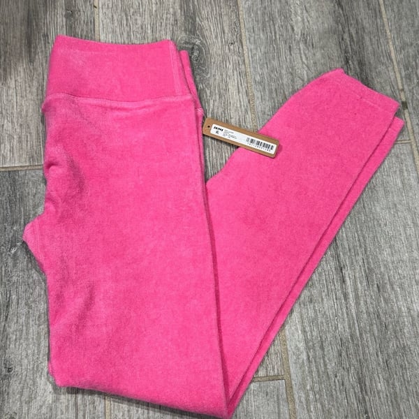 SKIMS Terry Lounge Legging Size L/XL Watermelon Pink NWT