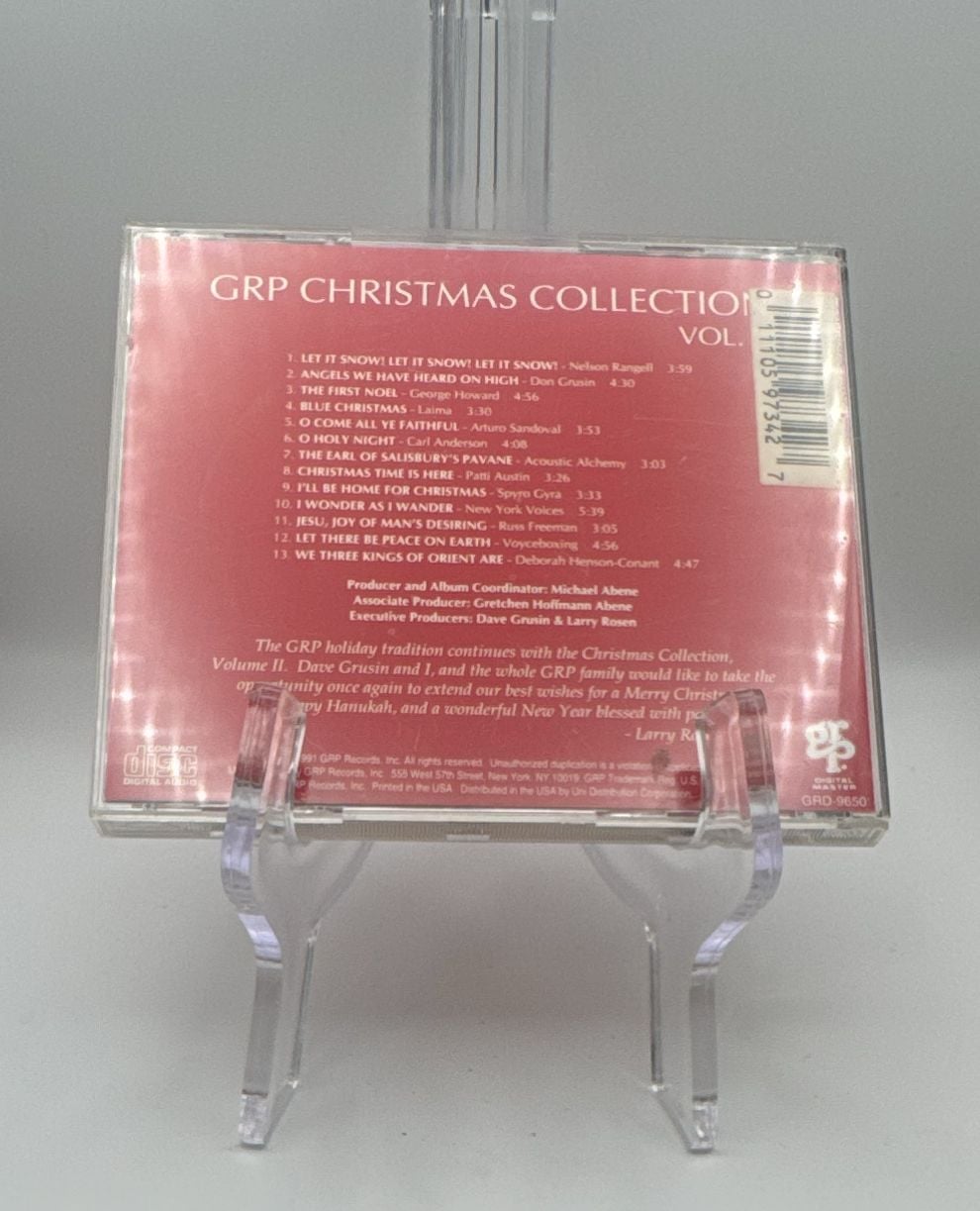 GRP Christmas Collection Vol. II CD Various Artists 2