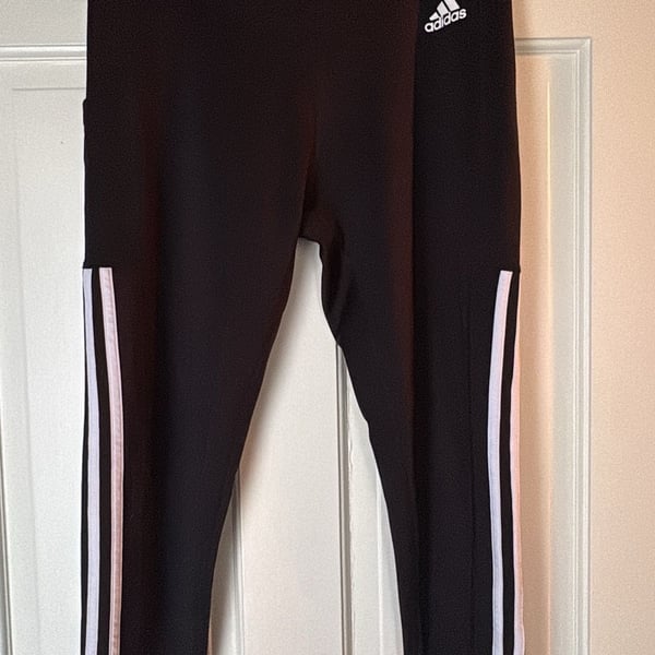 Adidas Aeroready 3-Stripes Leggings Black
