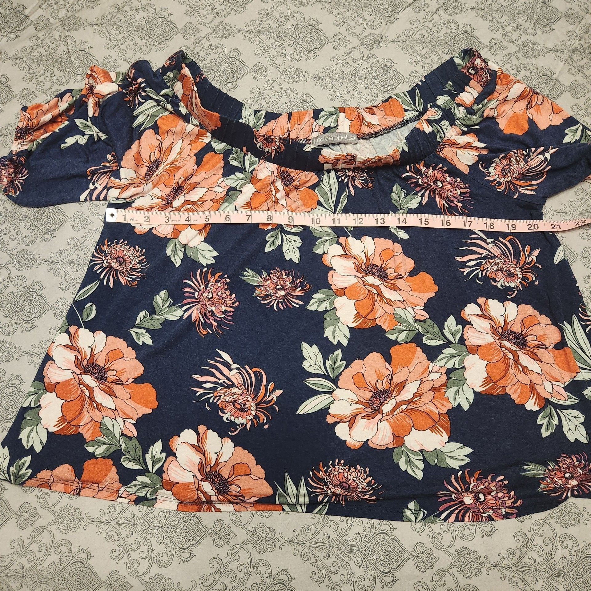 Floral Off The Shoulder Blouse 7