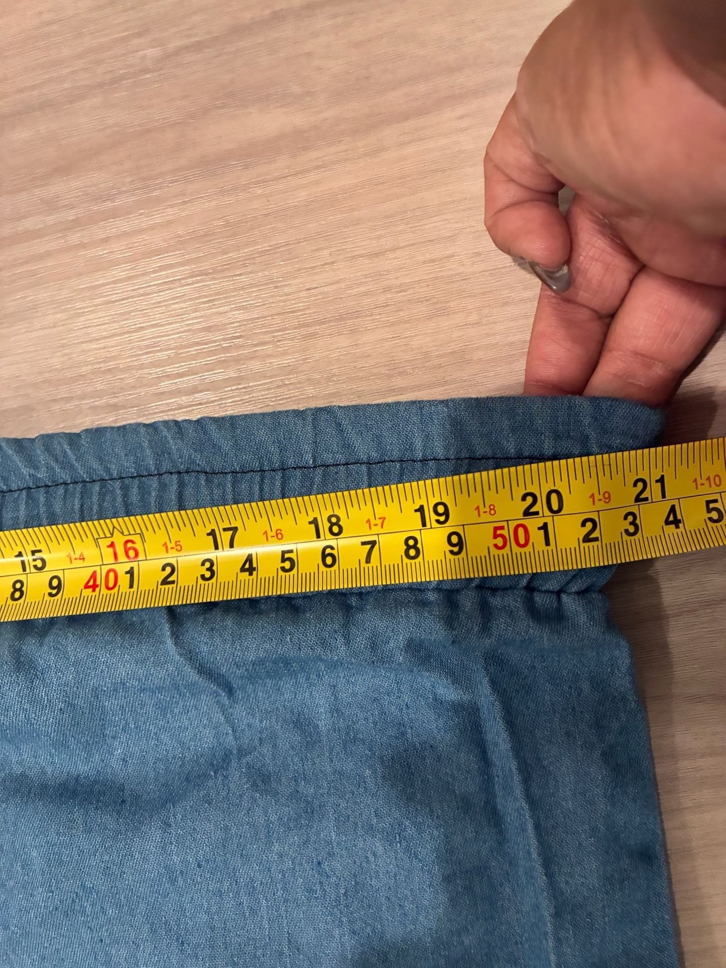 Two Tone Black Blue Split Leg Jogger Pants XL Colorblock 12