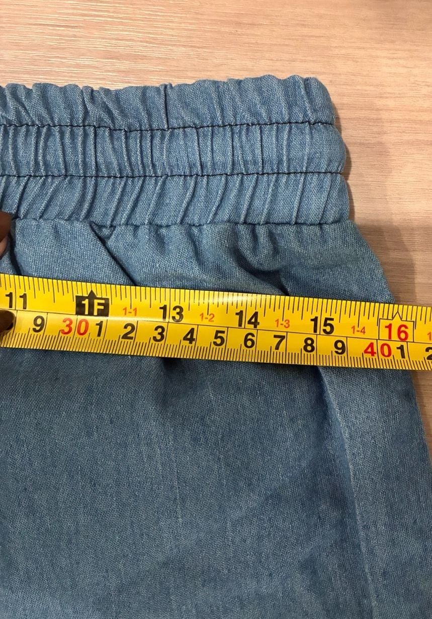 Two Tone Black Blue Split Leg Jogger Pants XL Colorblock 11