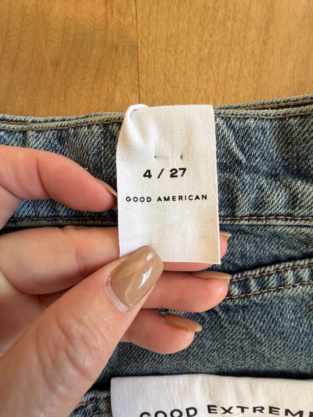 Good American Extreme Barrel Jeans Size 4 11