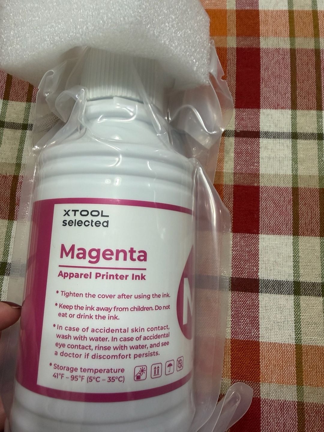 xTool Selected Apparel Printer Ink 500ml Magenta 2
