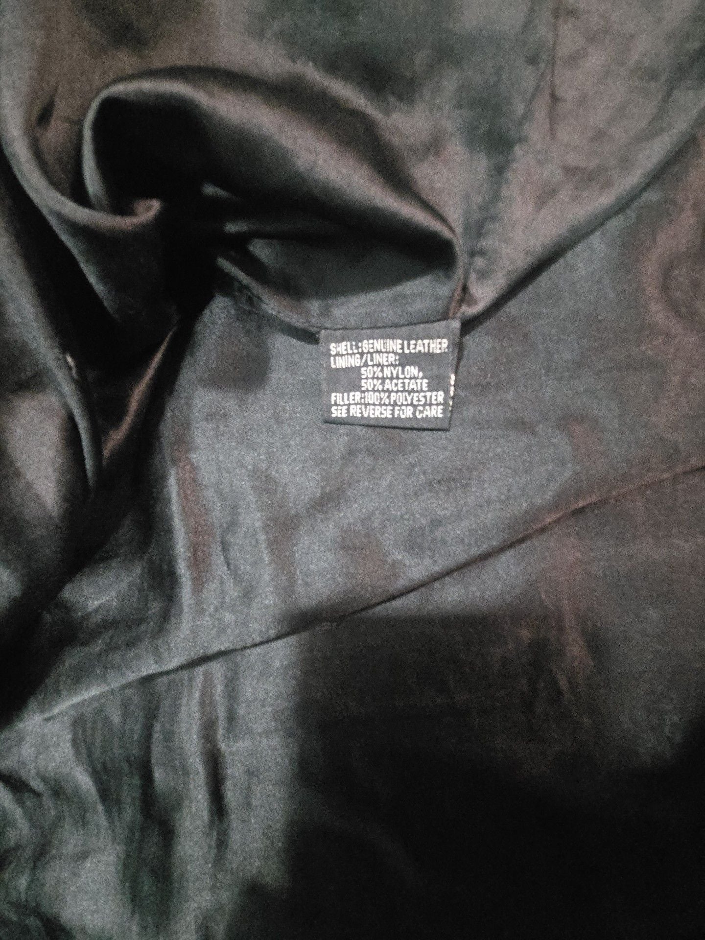 Barneys Vintage Leather Jacket Size XXL - Black Genuine Leather Snap 4
