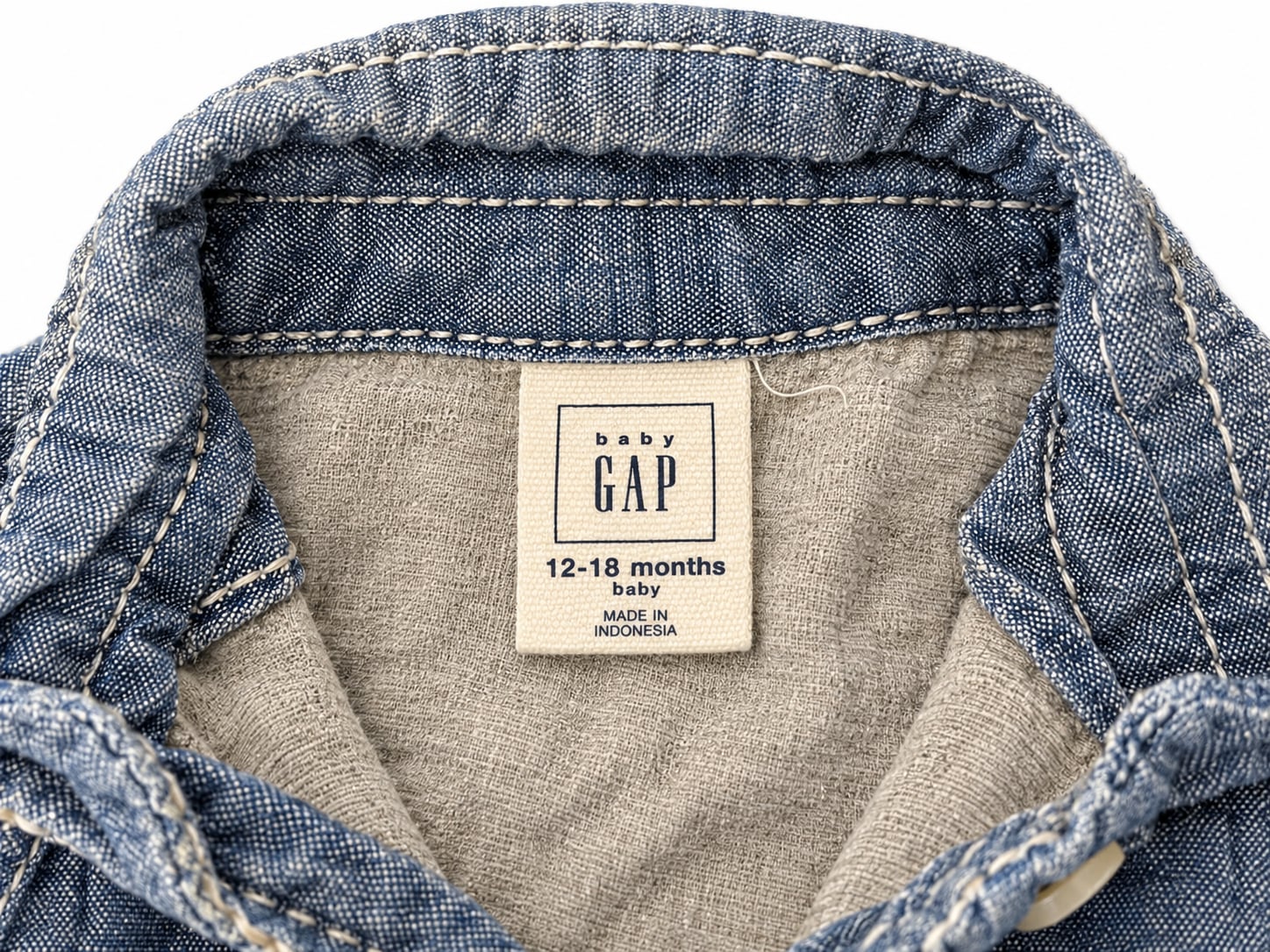 GAP unisex baby outfit. Linen Cotton 3