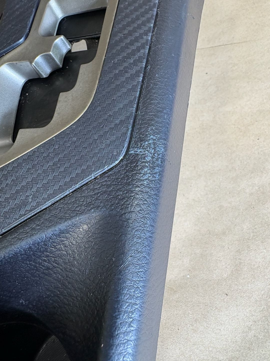 2013–2016 Toyota RAV4 Center Console Upper Panel Shifter Trim OEM Black 3