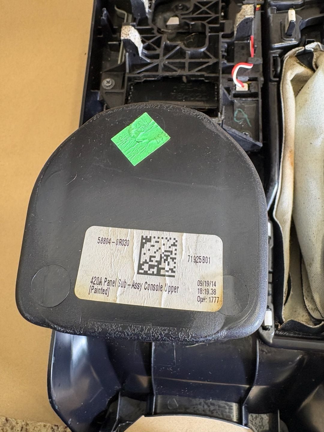 2013–2016 Toyota RAV4 Center Console Upper Panel Shifter Trim OEM Black 7